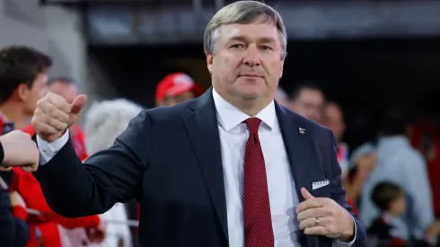 Head coach Kirby Smart of the Georgia Bulldogs.
