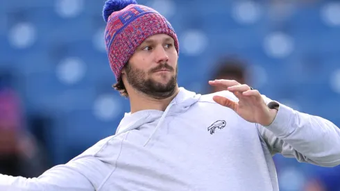 Josh Allen #17 of the Buffalo Bills.