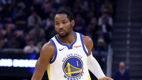 Jonathan Kuminga #1 of the Golden State Warriors.