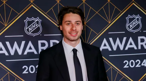 Quinn Hughes at BleauLive Theater in Las Vegas, Nevada.