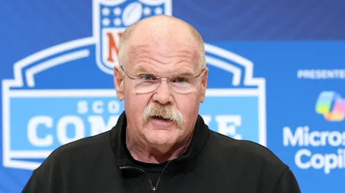 Andy Reid head coach of the Kansas City Chiefs