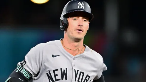 Cody Bellinger #35 of the New York Yankees.
