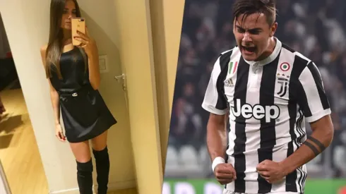 Dybala junto a Anto, su pareja