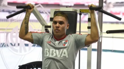 CONFIANZA. El jugador aseguró que demostrará todo su talento en cancha y de esta forma acabará con las criticas (FOTO: Prensa River Plate)
