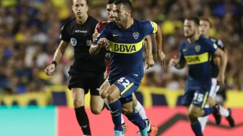 LA VUELTA DEL DIEZ. Carlos Tevez empezó el 2018 otra vez como jugador de Boca.
