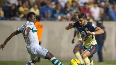 SE ASENTÓ. Cuando pocos lo creían, el joven es titular en Coapa junto a Oribe Peralta.
