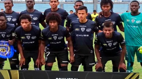 Incidentes después del encuentro Sub 20 entre Independiente del Valle (foto) y River de Uruguay.
