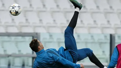 Ama la Champions: Cristiano Ronaldo entrenó en modo Dios en Turín