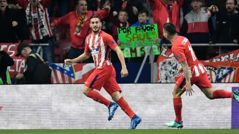 RÉCORD EUROPEO. Con su gol ante Sporting Lisboa, Koke se metió en la historia del Atlético Madrid.
