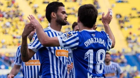 EL VERDUGO. Oyarzabal anotó ante un estadio semivacío.
