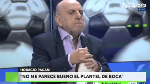 ¡TRANQUILO, HORACIO! Pagani quiere recurrir a las fuerzas de seguridad para que Gago vuelva apresuradamente otra vez.
