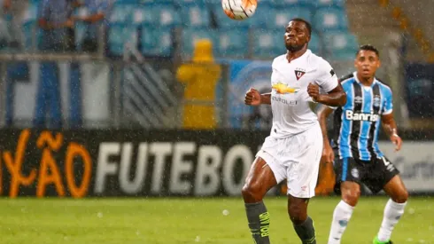 Tenorio, cuando jugaba para Liga de Quito.