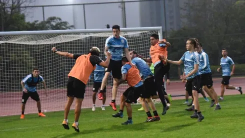 ENTRENAMIENTO CELESTE. La Selección de Uruguay ya tiene su casa en el Mundial de Rusia 2018.
