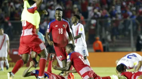 A RUSIA 2018. El pitazo final contra Costa Rica y la celebración de toda Panamá.
