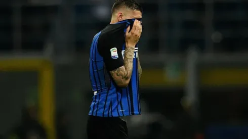 SIN NADA. Icardi fue uno de los mejores jugadores de su equipo pero perdió ante Juventus (Foto: Getty).
