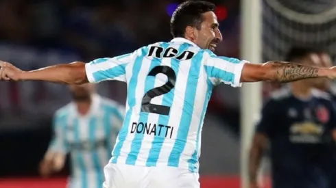 UN FLACO GOLEADOR. Donatti sigue haciendo goles que le sirven a los hinchas de Racing.
