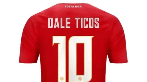 Personaliza tú camiseta de Costa Rica y apoya a los Ticos en todas tus redes sociales
