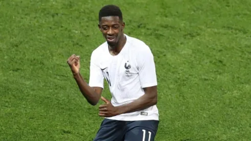 Ousmane Dembélé, una de las figuras ante Italia.
