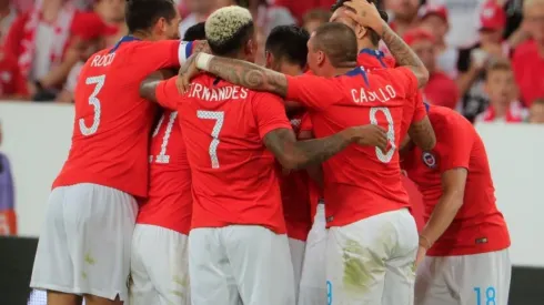 TERMINÓ POR FESTEJAR CHILE. La Roja le ahogó las celebraciones a Polonia.
