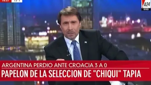 Feinmann se enojó y atacó a todos. No se salvó nadie.
