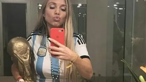 Melisia no durmió en la previa de Argentina y aprovechó a sacarse diez fotos que calentaron Rusia