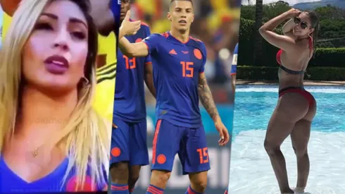 Cindy Álvarez García acompaña a su pareja, Matheus Uribe, en Rusia 2018.
