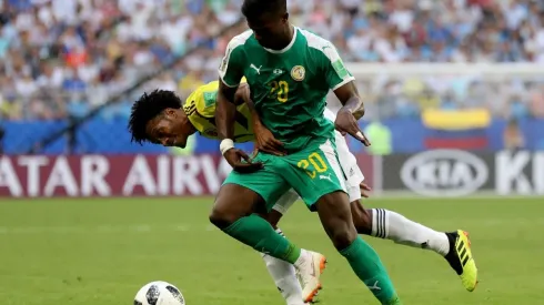 Keita Balde le deseó suerte a Colombia. (Foto: Getty)
