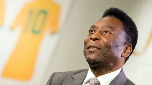 Pelé, uno de los mejores jugadores de la historia.
