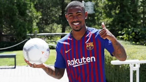 Malcom, en su presentación en el Barcelona: "Mi ídolo es Neymar"