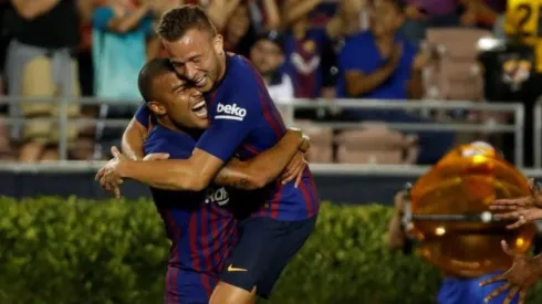 Rafinha: "Arthur me recuerda a Xavi"