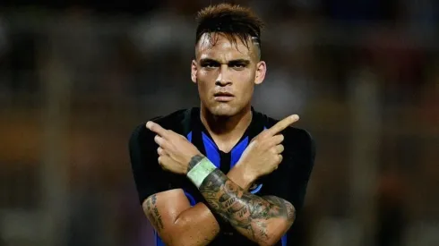 NO PARA. Lautaro Martínez volvió a anotar con los colores del Inter.
