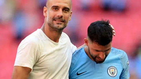 El último elogio de Guardiola para Kun Agüero