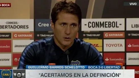 Guillermo Barros Schelotto: "Saqué a Rossi para protegerlo, todos esperaban que se equivoque"