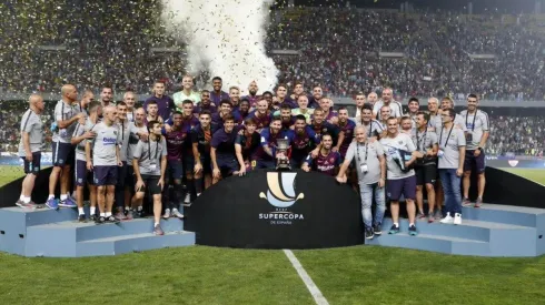 Mascherano e Iniesta saludaron al Barcelona supercampeón