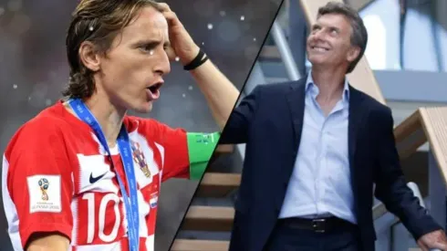 El curioso regalo de Modric al presidente de Argentina