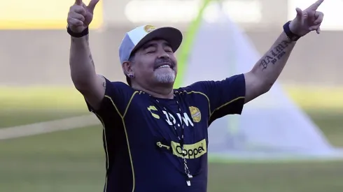 "Eramos todos chicos de 5 años": La admiración de Gaspar Servio de Dorados ante Maradona