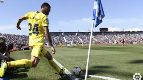 Foto de Layún, jugador de Villarreal.
