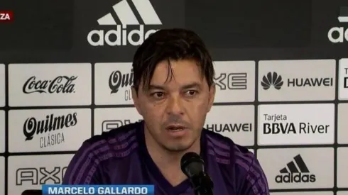 Foto de Marcelo Gallardo, entrenador de River.
