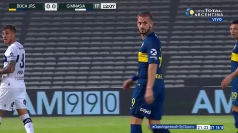 La sal de Boca: Benedetto se lesionó y pidió el cambio a los 10 minutos