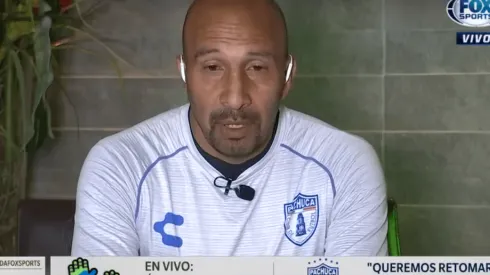 Foto de Perico en la entrevista.
