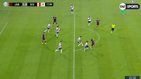 En offside y con polémica en la previa: Lanús durmió a River en el 1-0