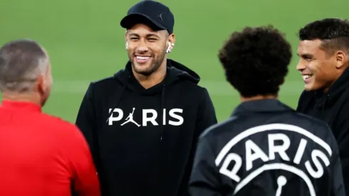 Neymar con su sonrisa característica.
