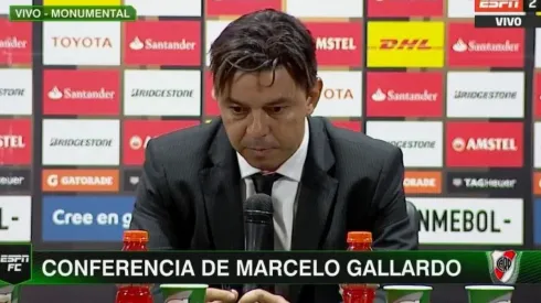 Foto de Marcelo Gallardo, entrenador de River.
