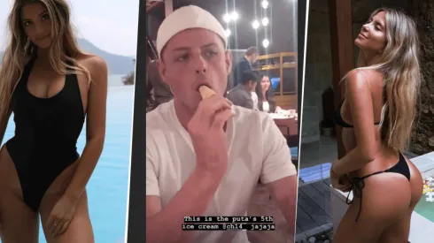 Chicharito fue a tomar helado con una rubia espectacular y en Bolavip tenemos las fotos