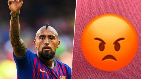 Vidal y una explicación algo retorcida sobre su enojo.
