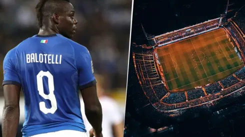 Balotelli, enamorado de La Bombonera.