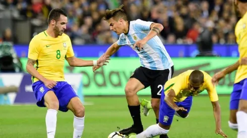 Partido parejo entre Argentina y Brasil.
