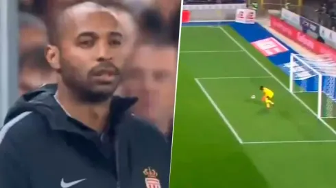 Henry ya quiere irse: insólito blooper del arquero del Mónaco para arrancar 0-1