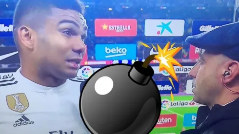 Apenas terminó El Clásico, Casemiro destrozó a todo Real Madrid