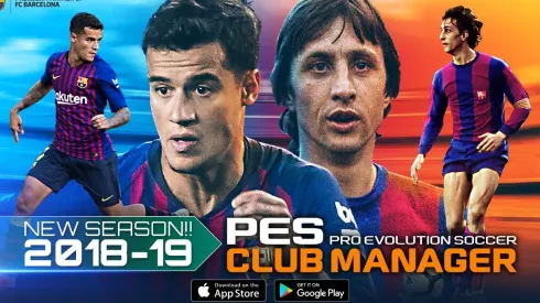 Ya está disponible la actualización de PES Club Manager 2.0